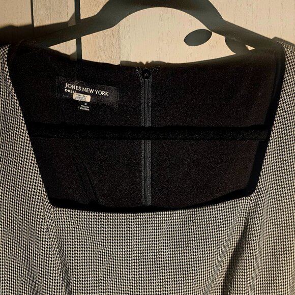 Jones NY gingham dress size 4 - Picture 7 of 14